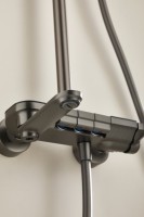 Душевая стойка BELZ B713 B25713-3 оружейная сталь