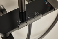 Душевая стойка BELZ B713 B25713-3 оружейная сталь