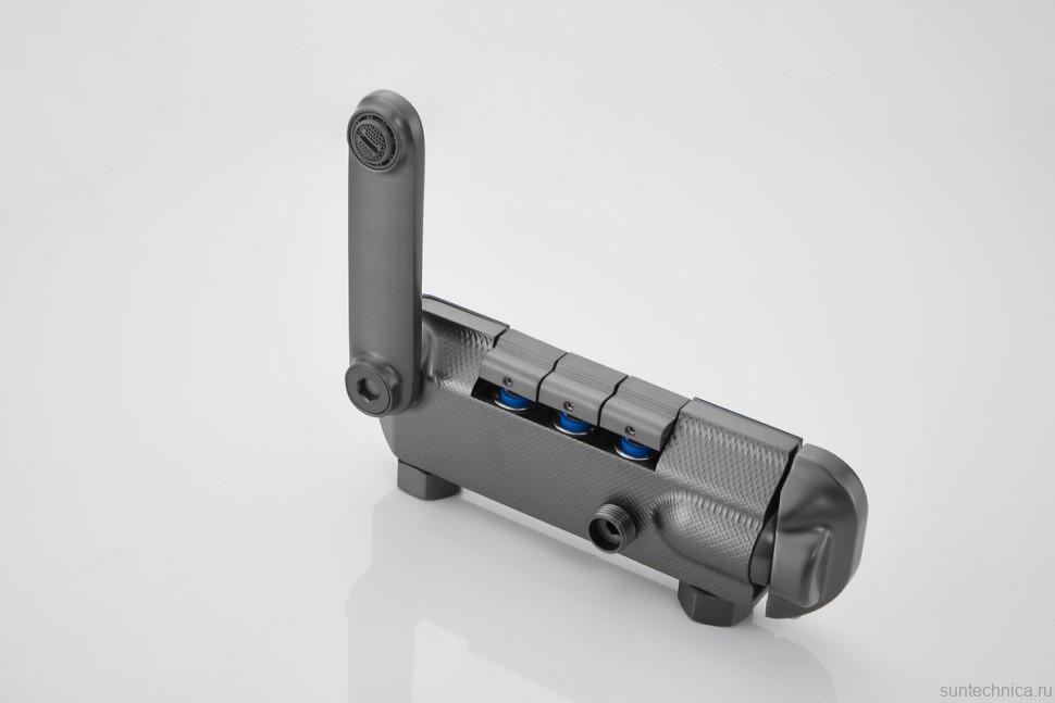 Душевая стойка BELZ B713 B25713-3 оружейная сталь