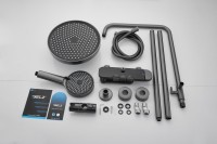 Душевая стойка BELZ B713 B25713-3 оружейная сталь