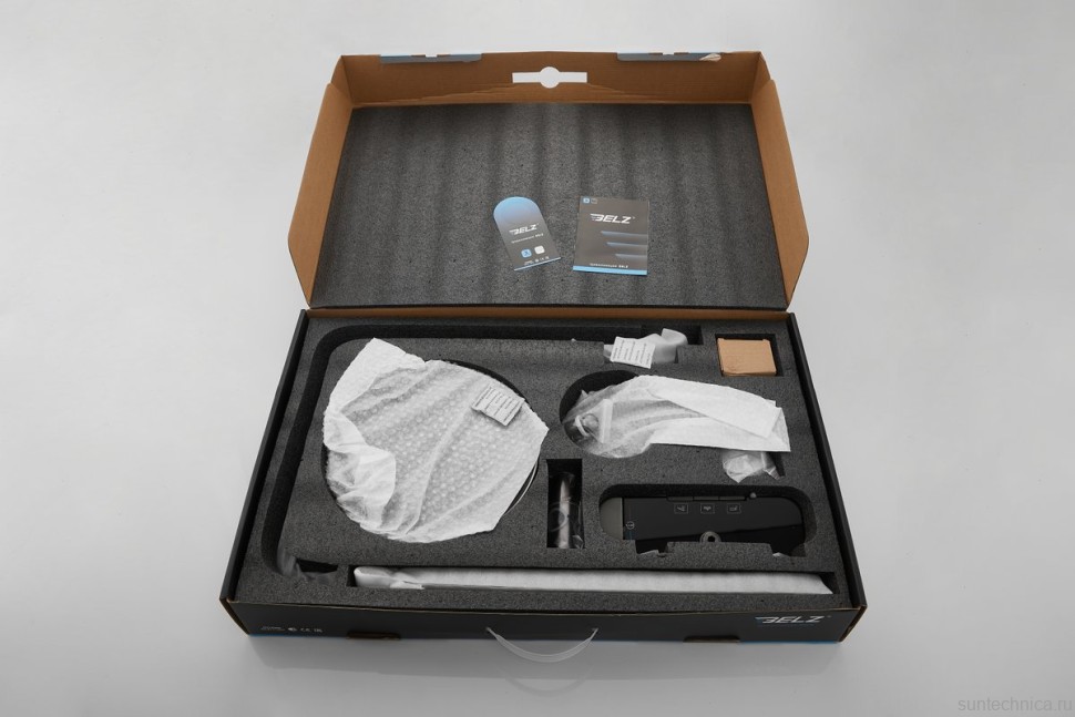 Душевая стойка BELZ B713 B25713-3 оружейная сталь