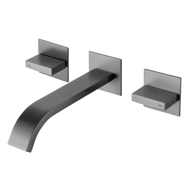 Смеситель для раковины Abber Wasserfall AF8612NG С ВНУТРЕННЕЙ ЧАСТЬЮ, никель