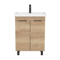 Тумба под раковину без столешницы Onika Легран 70 напольная, дуб галифакс