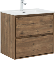 Мебель для ванной комнаты Aquanet Милан 70 подвесная, дуб рустикальный