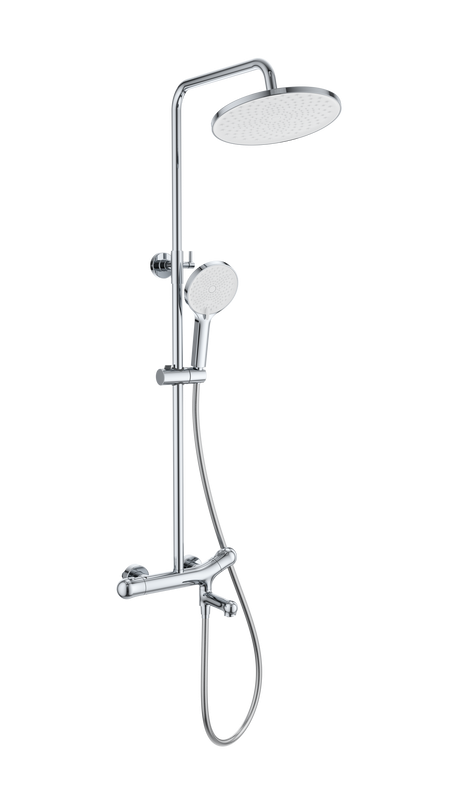 Душевая стойка Wonzon & Woghand WW-B3057-A-CR хром