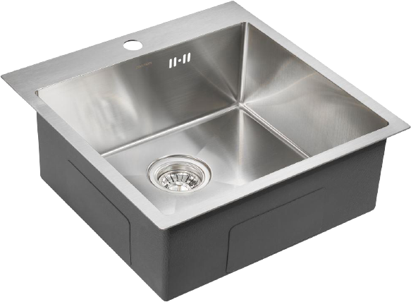 Комплект Мойка Paulmark Kroner PM215151-BS брашированная нержавеющая сталь + Смеситель Siegen Si213111-CRw хром, с гибким изливом + Измельчитель Intenso