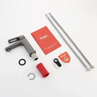 Смеситель для раковины Raglo R51.10.09, графит Смеситель для раковины Raglo R51.10.09, графит