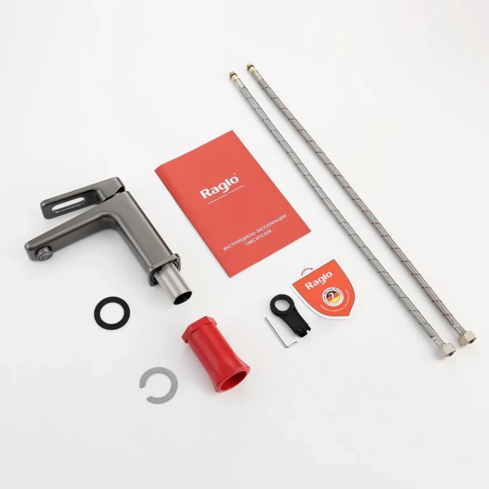 Смеситель для раковины Raglo R51.10.09, графит