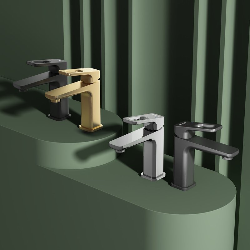 Смеситель для раковины Raglo R51.10.09, графит