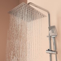 Душевая стойка Sancos Kanedo SC7100CH с термостатом, хром