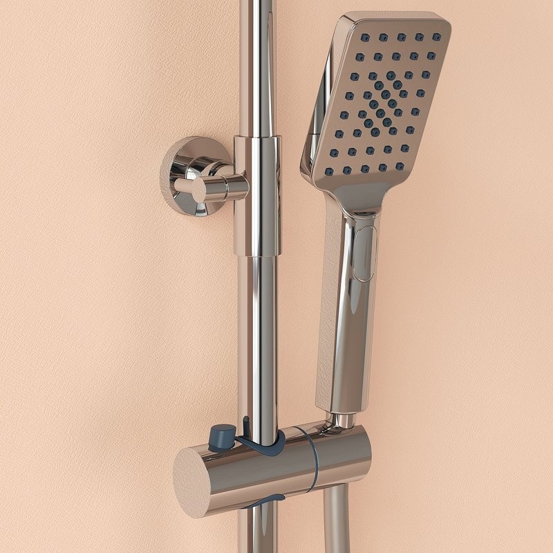 Душевая стойка Sancos Kanedo SC7100CH с термостатом, хром