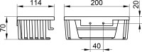 Полка Keuco Universal 24942 7 см
