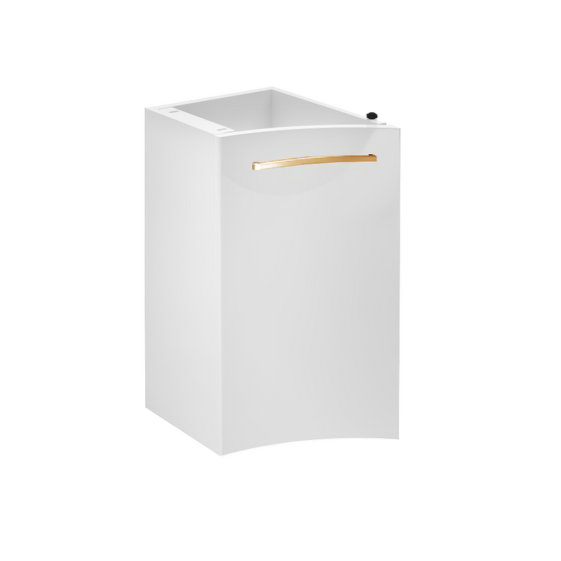 Мебель для ванной комнаты Belux Версаль НП 140-02 белая глянцевая (555), gold