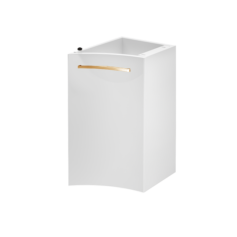 Мебель для ванной комнаты Belux Версаль НП 140-02 белая глянцевая (555), gold