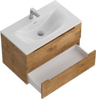 Тумба с раковиной BelBagno Etna 80 rovere nature, раковина BB-8099-80