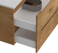 Тумба с раковиной BelBagno Etna 80 rovere nature, раковина BB-8099-80