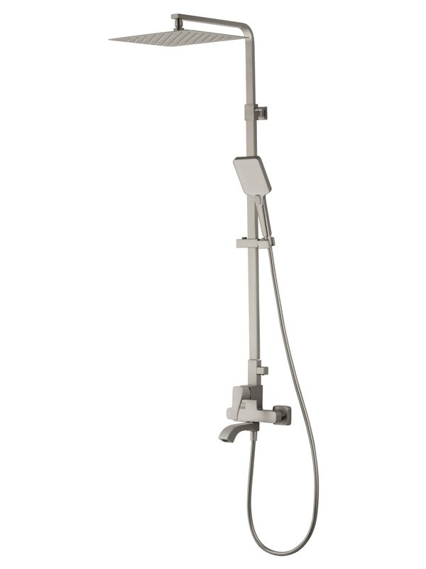 Душевая стойка Wonzon & Woghand Flex WW-88047072-BN брашированный никель