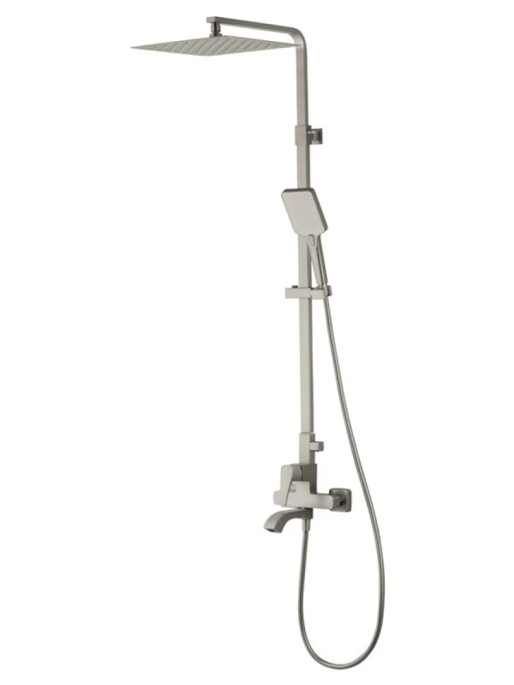 Душевая стойка Wonzon & Woghand Flex WW-88047072-BN брашированный никель
