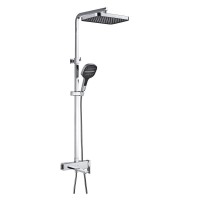 Душевая стойка Rose R1056 хром
