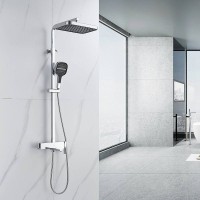 Душевая стойка Rose R1056 хром