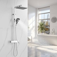 Душевая стойка Rose R1056 хром