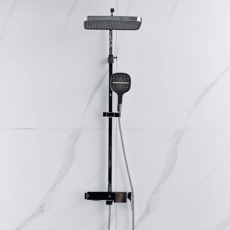Душевая стойка Rose R1056 хром