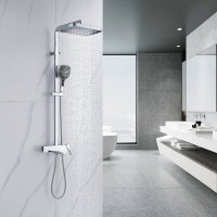 Душевая стойка Rose R1056 хром