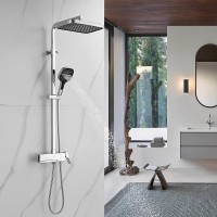 Душевая стойка Rose R1056 хром