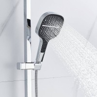 Душевая стойка Rose R1056 хром