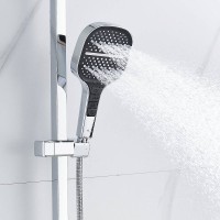Душевая стойка Rose R1056 хром