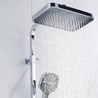 Душевая стойка Rose R1056 хром