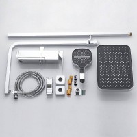 Душевая стойка Rose R1056 хром