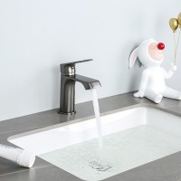 Смеситель для раковины Frap H71-9 F1071-9 оружейная сталь Смеситель для раковины Frap H71-9 F1071-9 оружейная сталь