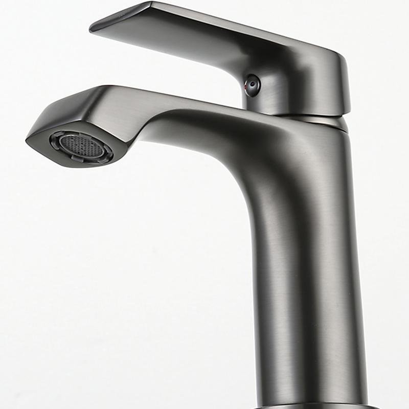 Смеситель для раковины Frap H71-9 F1071-9 оружейная сталь