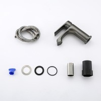 Смеситель для раковины Frap H71-9 F1071-9 оружейная сталь Смеситель для раковины Frap H71-9 F1071-9 оружейная сталь