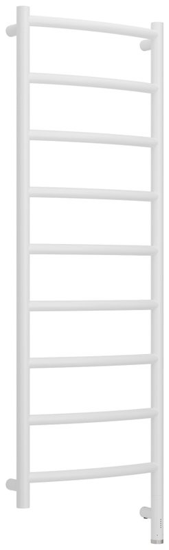 Полотенцесушитель электрический Сунержа Галант 3.1 30-6001-1240 130x45 см, подключение справа, матовый белый, лесенка