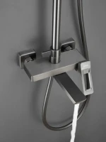 Душевая стойка Haiba HB24732-3 оружейная сталь Душевая стойка Haiba HB24732-3 оружейная сталь
