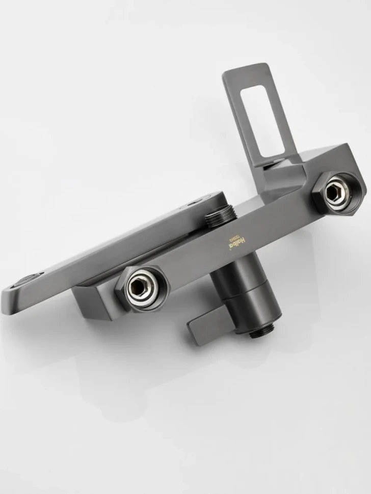 Душевая стойка Haiba HB24732-3 оружейная сталь