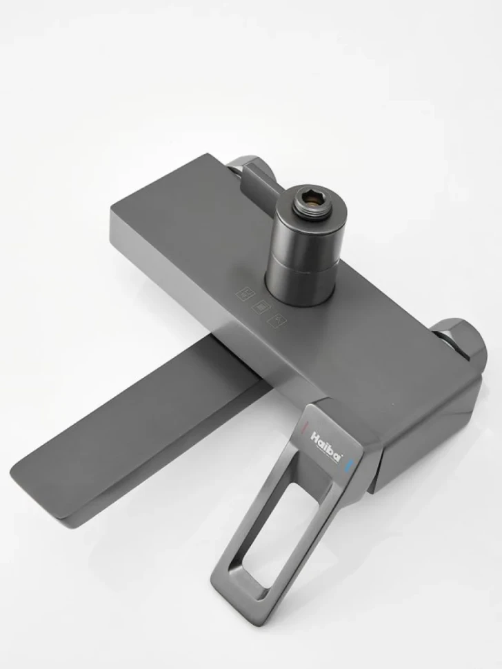 Душевая стойка Haiba HB24732-3 оружейная сталь
