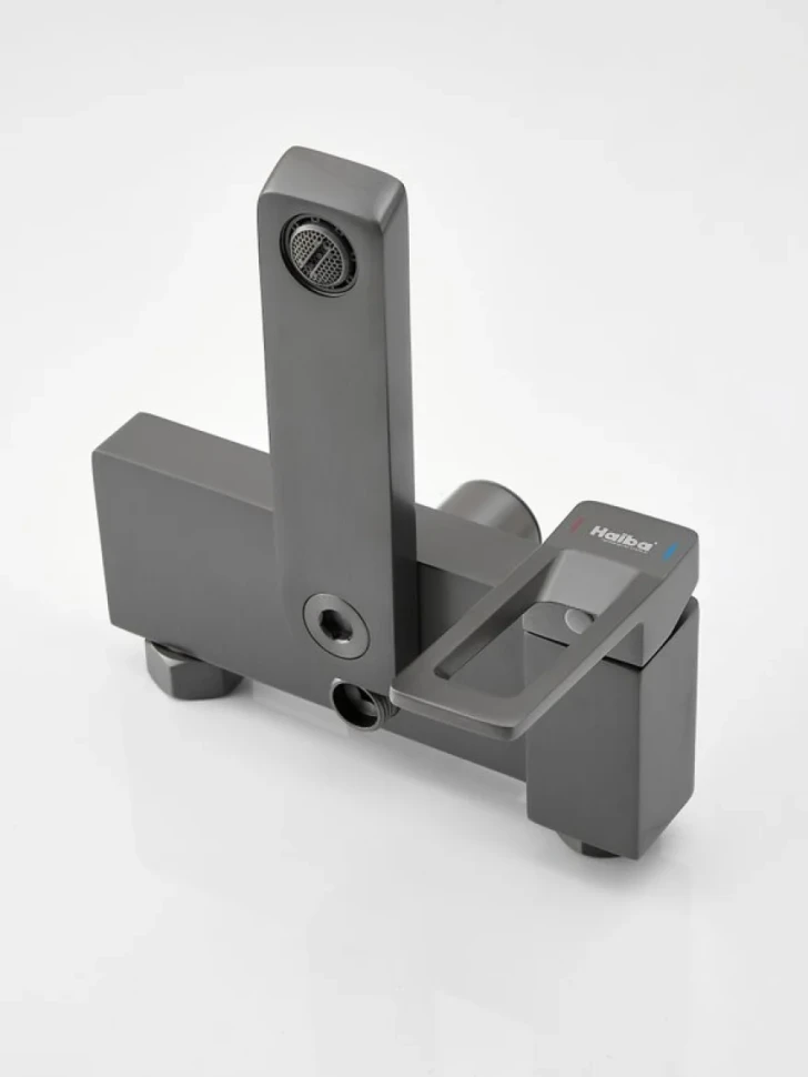 Душевая стойка Haiba HB24732-3 оружейная сталь