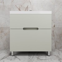 Тумба под раковину без столешницы Style Line Матис 80 напольная, олива