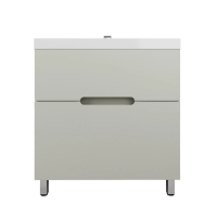 Тумба под раковину без столешницы Style Line Матис 80 напольная, олива