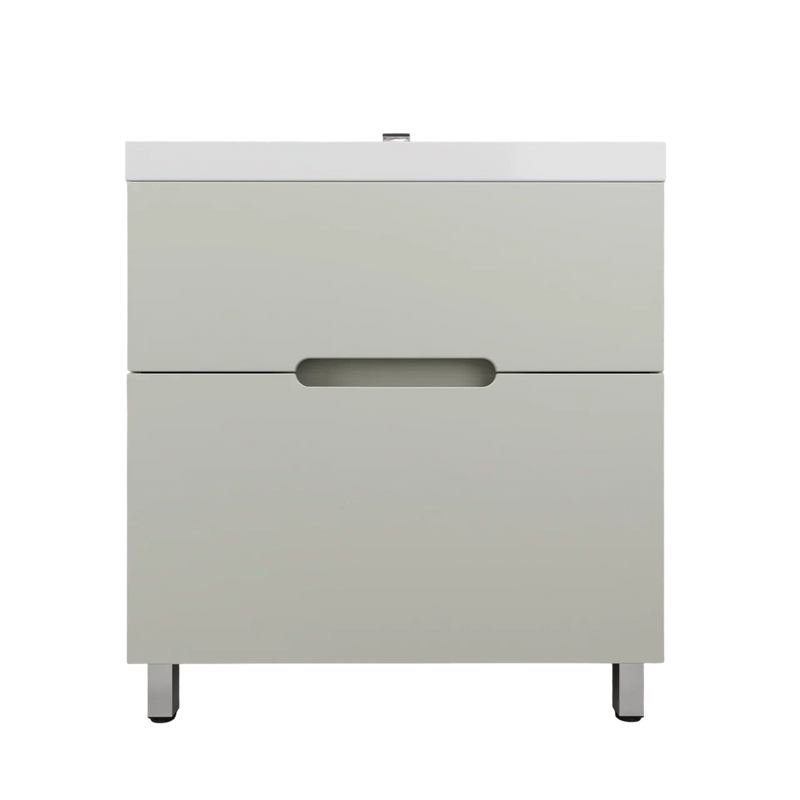 Тумба под раковину без столешницы Style Line Матис 80 напольная, олива