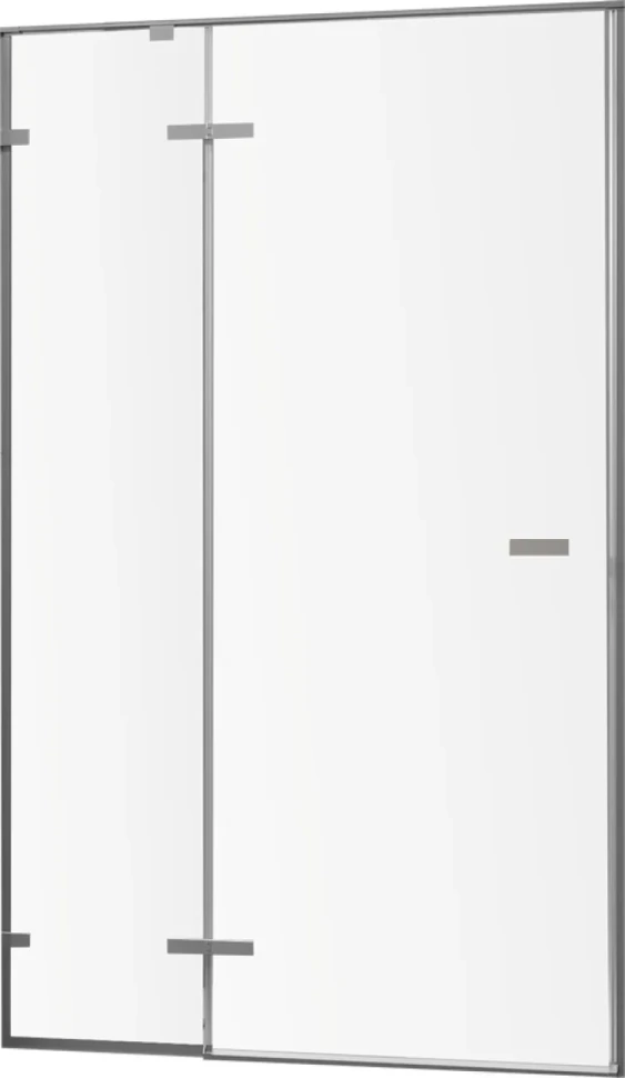Душевая дверь в нишу RGW Stilvoll SV-004-Gr 1400х2000 профиль серый, стекло прозрачное