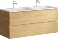 Тумба с раковиной Aqwella 5 stars Accent 120 дуб золотой