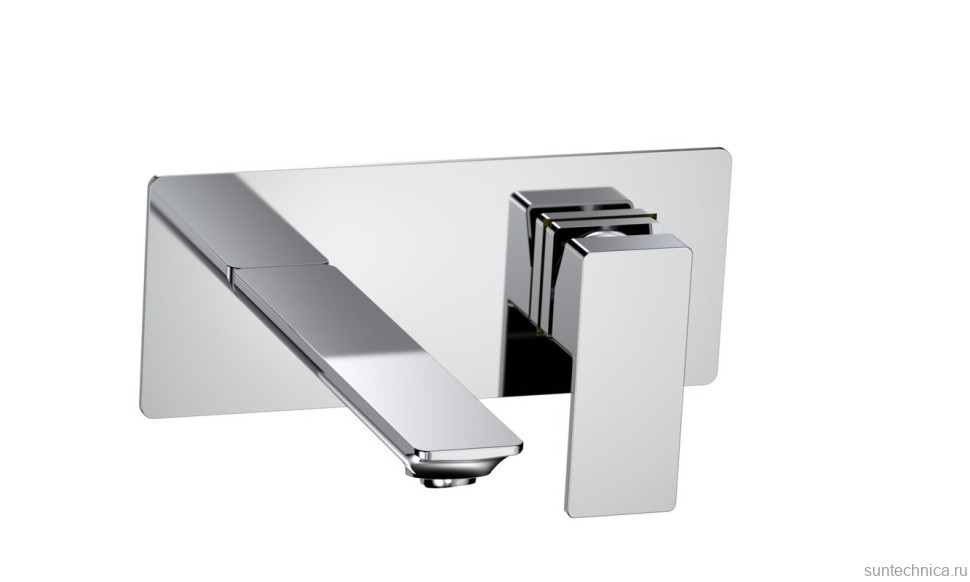 Смеситель для раковины AQUAme Savona полированный хром AQM6815CR