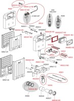 Система инсталляции для унитазов AlcaPlast A100 Alcamodul AM100/1000