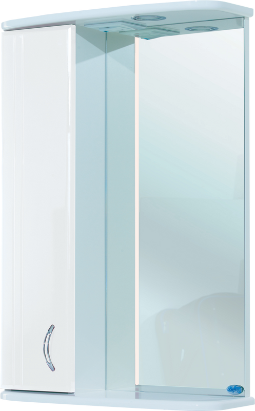 Зеркало Bellezza Астра L 55 белое