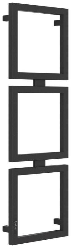 Полотенцесушитель электрический Сунержа Этюд E 15-0844-1030 105x35 см, подключение слева, темный титан муар