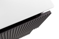 Тумба с раковиной BelBagno Uno 100 подвесная, 2 ящика, матовая темно-серая